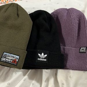 3 Winter beanies